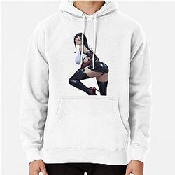 Final Fantasy VII: Tifa Lockhart Black Latex Pullover Hoodie