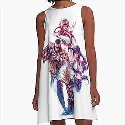 Cloud Strife, Tifa Lockhart Final Fantasy VII A-Line Dress