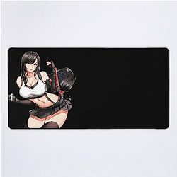 Sexy Waifu Tifa Lockhart Final Fantasy 7 Desk Mat