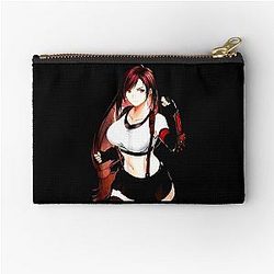 Cute Tifa Lockhart Zipper Pouch
