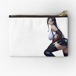 Final Fantasy VII: Tifa Lockhart Black Latex Zipper Pouch