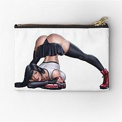 Sexy Waifu Tifa Lockhart Final Fantasy 7 Zipper Pouch Challenge