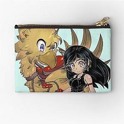 Final Fantasy 7 Chibi Tifa Lockhart & Chocobo Zipper Pouch