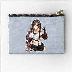 Cute Tifa Lockhart - Final Fantasy VII FF7 Remake Zipper Pouch