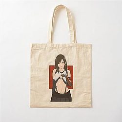 Hot Anime Girl Tifa Lockhart Cotton Tote Bag FF7 Remake