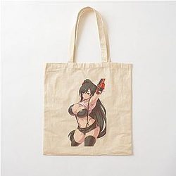 Final Fantasy 7 Tifa Lockhart Ecchi Cotton Tote Bag
