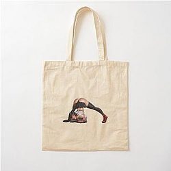 Sexy Waifu Tifa Lockhart Final Fantasy 7 Cotton Tote Bag