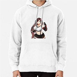 Cute Tifa Lockhart Final Fantasy VII FF7 Remake Pullover Hoodie