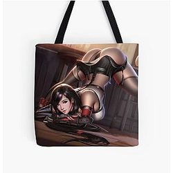 Waifu Tifa Lockhart Jack challenge Final Fantasy 7 All Over Print Tote Bag