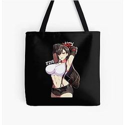 Tifa Lockhart FF7 Remake All Over Print Tote Bag