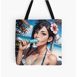 Tifa Lockhart Final Fantasy 7 Rebirth Tote Bag