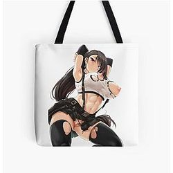 Tifa Lockhart FF7 All Over Print Tote Bag