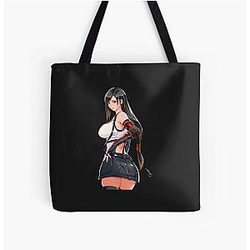 Final Fantasy VII - Tifa Lockhart sexy anime Sticker All Over Print Tote Bag