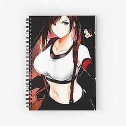 Cute Tifa Lockhart Notebook