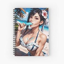 Tifa Lockhart Final Fantasy 7 Rebirth Notebook