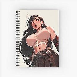 Tifa Lockhart Spiral Notebook