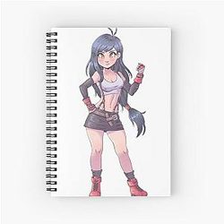 Tifa Lockhart Spiral Notebook