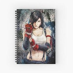 Tifa Lockhart FF7 Spiral Notebook