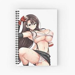 Tifa Lockhart FF7 Spiral Notebook