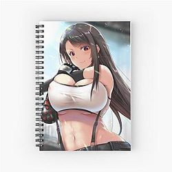 Tifa Lockhart FF7 Spiral Notebook