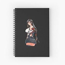 Final Fantasy VII - Tifa Lockhart Hentai Anime Sticker Spiral Notebook