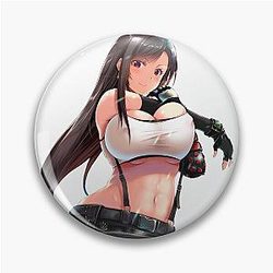 Sexy Tifa Lockhart Final Fantasy 7 Pin