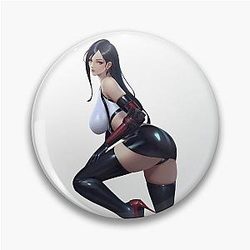 Final Fantasy VII: Tifa in Black Latex Pin