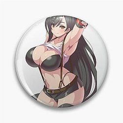 Final Fantasy 7 Tifa Lockhart Ecchi Pin