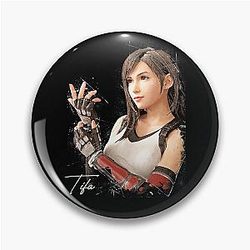 Final Fantasy 7 Tifa Lockhart Perfect Gift for Friends Pin