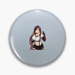 Cute Tifa Lockhart - Final Fantasy VII Remake Pin