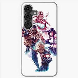 Cloud Strife Tifa Lockhart Final Fantasy VII Samsung Galaxy Soft Case