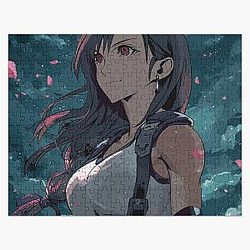 Tifa Lockhart Final Fantasy 7 Jigsaw Puzzle
