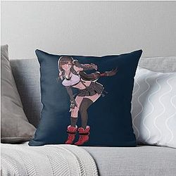 Tifa Lockhart Final Fantasy Throw Pillow