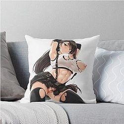 Tifa Lockhart FF7 Throw Pillow