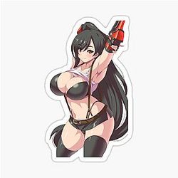 Final Fantasy 7 Tifa Lockhart Ecchi Sticker