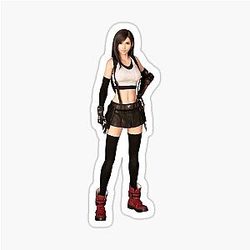 Tifa Lockhart Remake Sticker