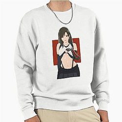 Hot Martial Arts Tifa Lockhart Anime Girl FF7 Remake Pullover Sweatshirt