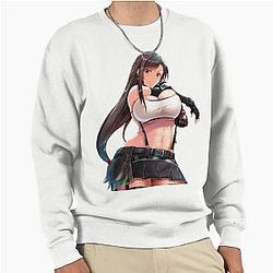 Sexy Tifa Lockhart Final Fantasy 7 Pullover Sweatshirt