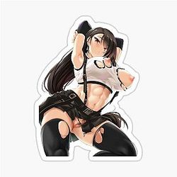 Tifa Lockhart Naked FF7 Sticker