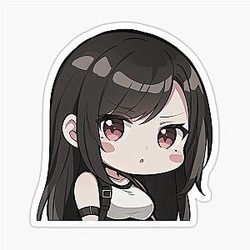 Tifa Lockhart Final Fantasy Sticker