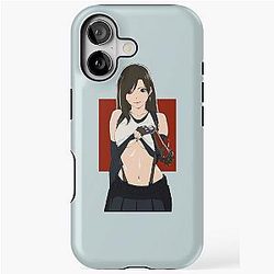 Hot Martial Arts Tifa Lockhart FF7 Remake iPhone Tough Case