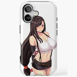 Ecchi Tifa Lockhart Final Fantasy VII iPhone Tough Case