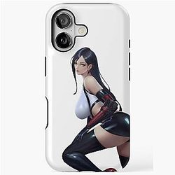 Final Fantasy VII: Tifa Lockhart Black Latex iPhone Tough Case