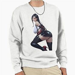 Final Fantasy VII: Tifa Lockhart Black Latex Pullover Sweatshirt