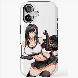 Sexy Waifu Tifa Final Fantasy 7 iPhone Tough Case
