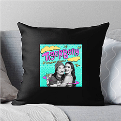 TigerBelly is a comedy podcast Tiger Belly Pillows Cover