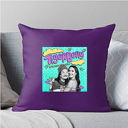 TigerBelly is a comedy podcast Tiger Belly Pillows Cover