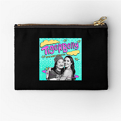 TigerBelly is a comedy podcast Tiger Belly Zipper Pouches