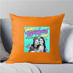 TigerBelly is a comedy podcast Tiger Belly Pillows Cover