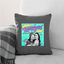 TigerBelly is a comedy podcast Tiger Belly Pillows Cover